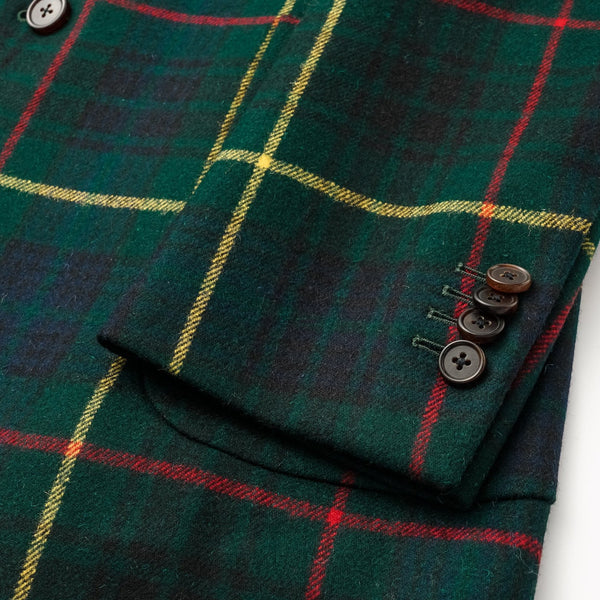 TARTAN BLAZER by A.MOON