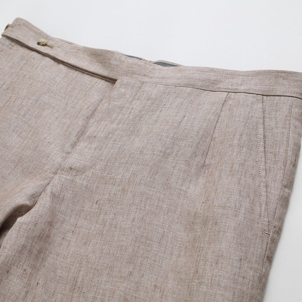 LINEN TROUSERS by ARISTON | Trousers | Germain Tailors